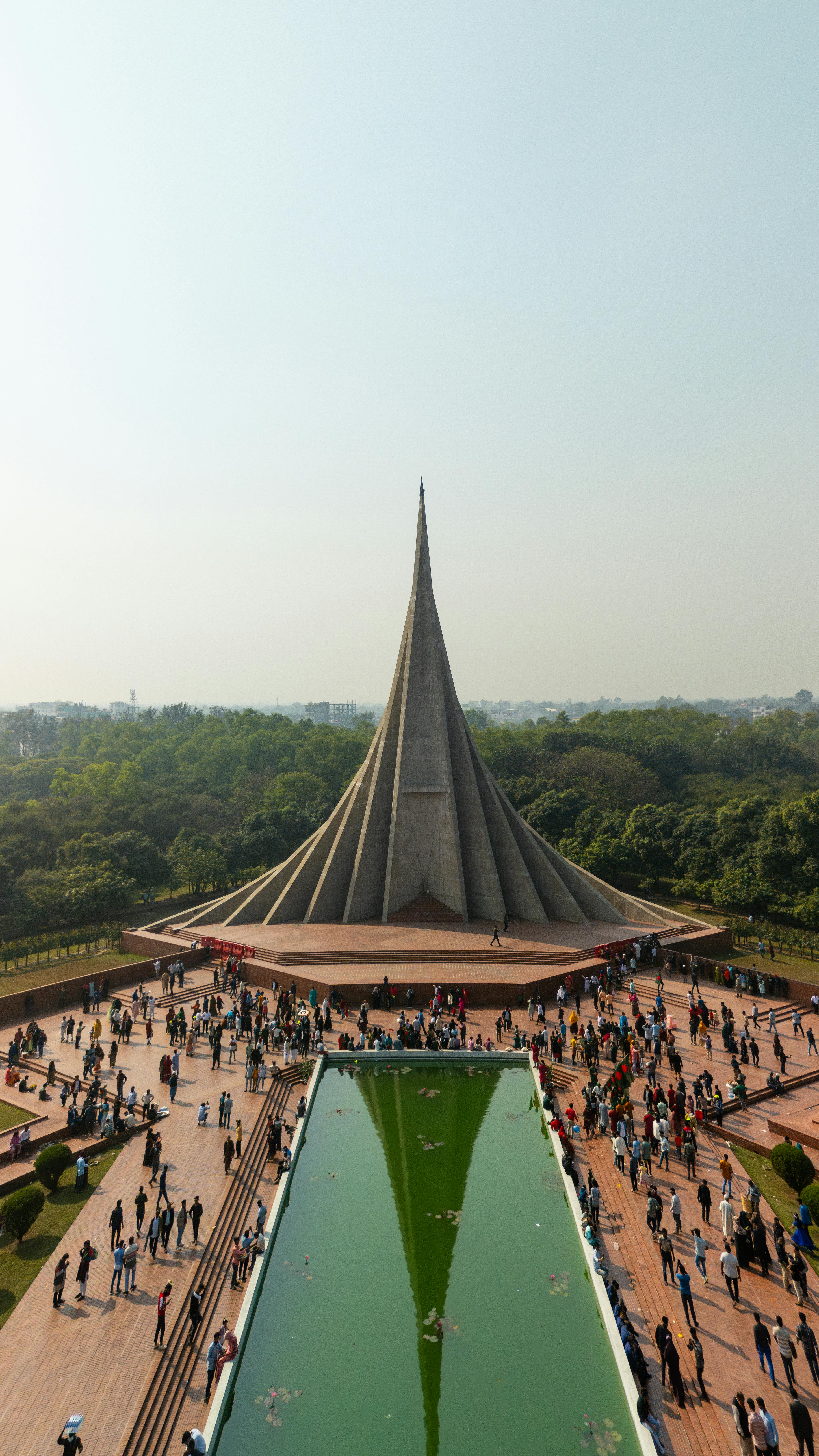 National Parliament House of Bangladesh in Dhaka - symbolizing Bangladesh export partnership